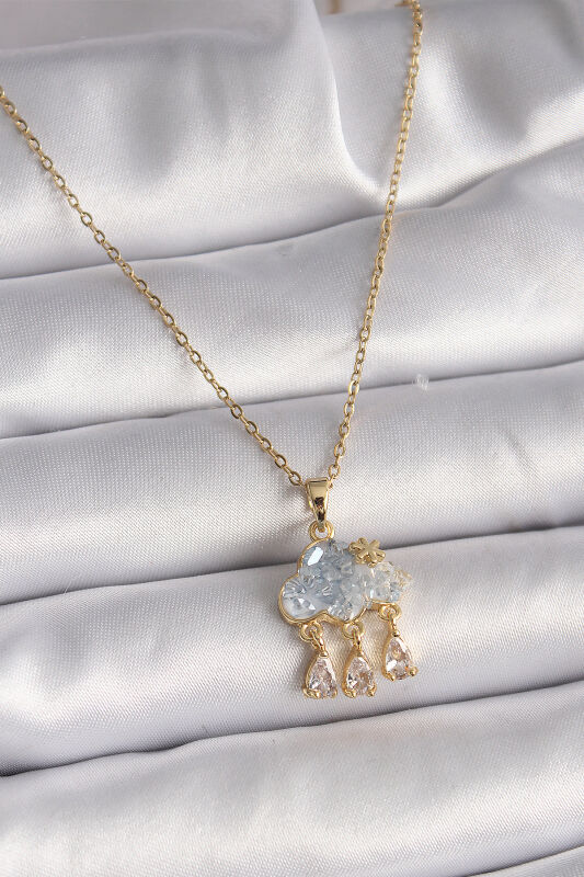Altın Renk Sallantılı Tiffany Model Küpe - EBJ241123W28275 - 3
