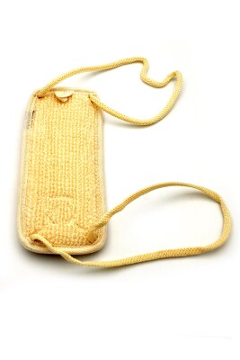 Doğal Kabak Lifi Banyo Hamam Sırt Kesesi İpli 12x27 cm. - 3