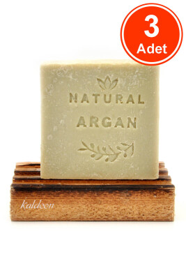Argan Yağı Sabunu El Yapımı Doğal 120 G x 3 Adet - 1
