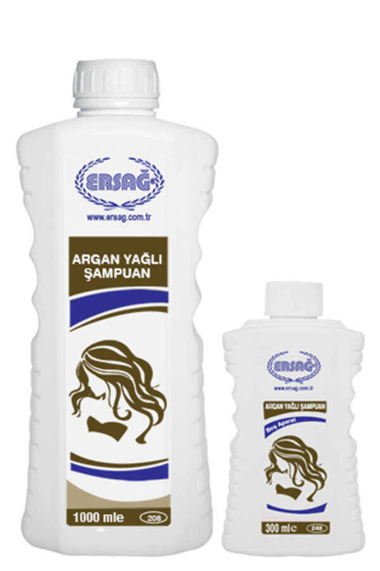 Ersağ Argan Yağlı Şampuan 1000 Ml. + Boş Aparat - 1