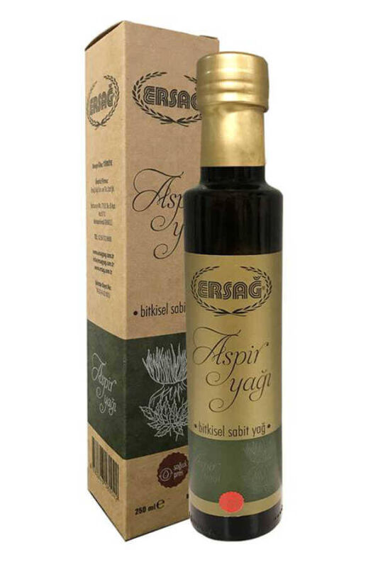 Ersağ Aspir Yağı Bitkisel Sabit Yağ 250 Ml. - 1