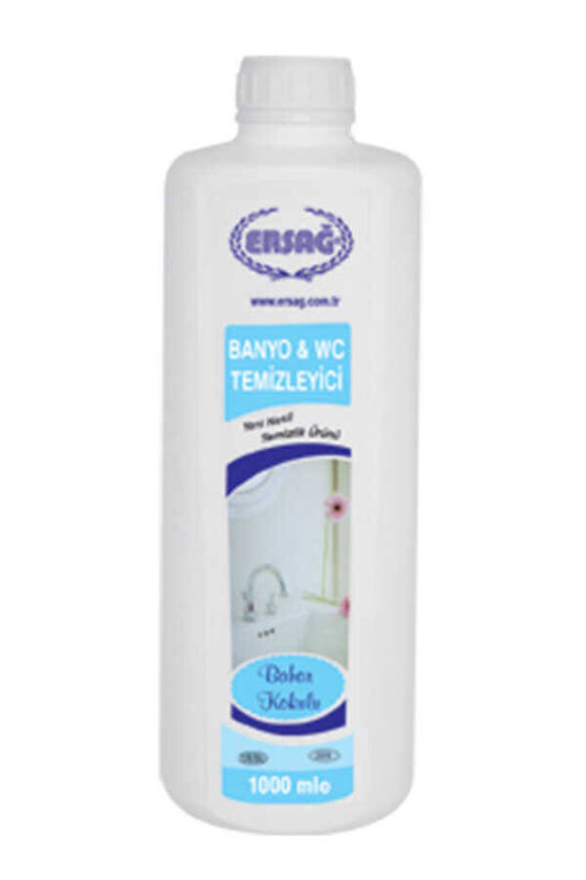 Ersağ Bahar Kokulu Banyo WC Temizleyici 1000 Ml. + Boş Aparat - 2
