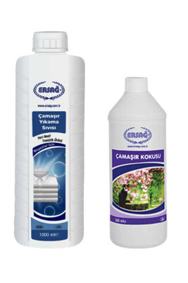 Ersağ Beyazlar İçin Çamaşır Yıkama Sıvısı 1000 Ml + Çamaşır Kokusu 500 Ml - 1