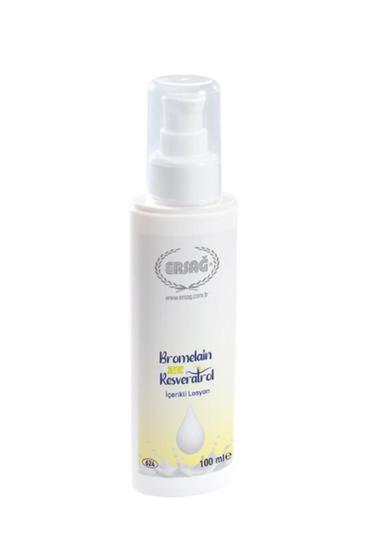 Ersağ Bromelain ve Resveratrol İçerikli Losyon 100 Ml. - 1