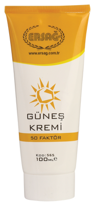 Ersağ Güneş Kremi 50 Faktör Özel Formüllü 100 Ml. - 1