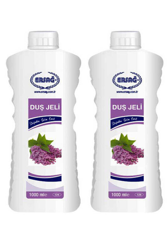 Ersağ Leylak Kokulu Duş Jeli 1000 Ml. x 2 Adet - 1