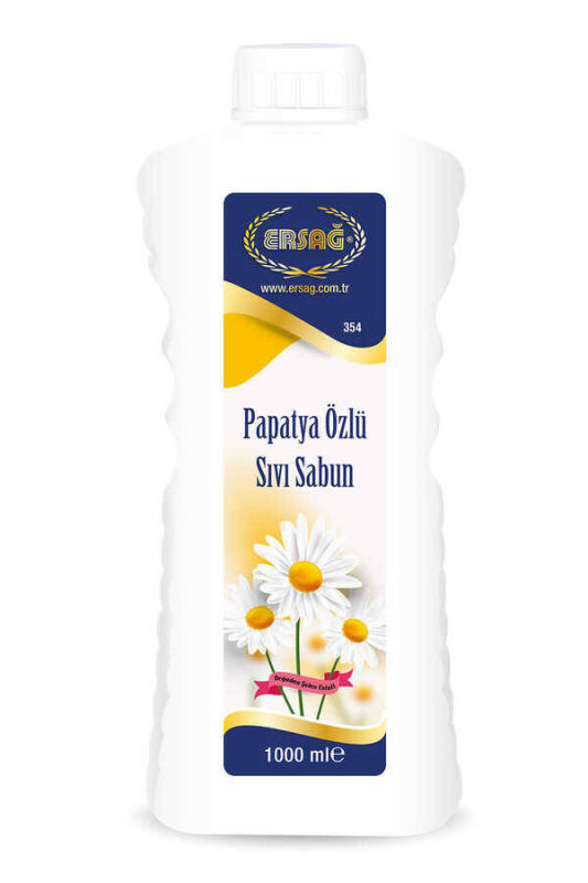 Ersağ Papatya Özlü Sıvı El Sabunu 1000 Ml. + Boş Aparat - 2