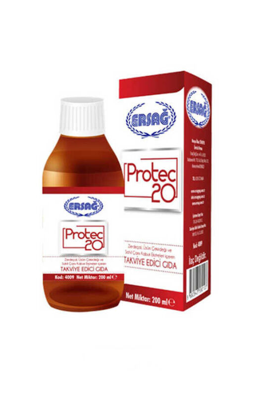 Ersağ Protec 20 Gıda Takviyesi 200 Ml. - 1