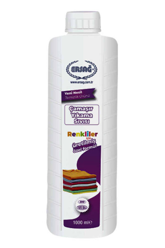 Ersağ Renkliler İçin Çamaşır Yıkama Sıvısı 1000 Ml + Çamaşır Kokusu 500 Ml - 2