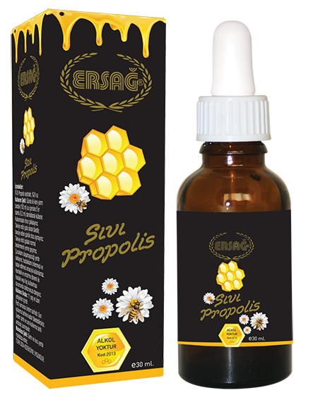 Ersağ Sıvı Propolis Gıda Takviyesi 30 Ml. - 1