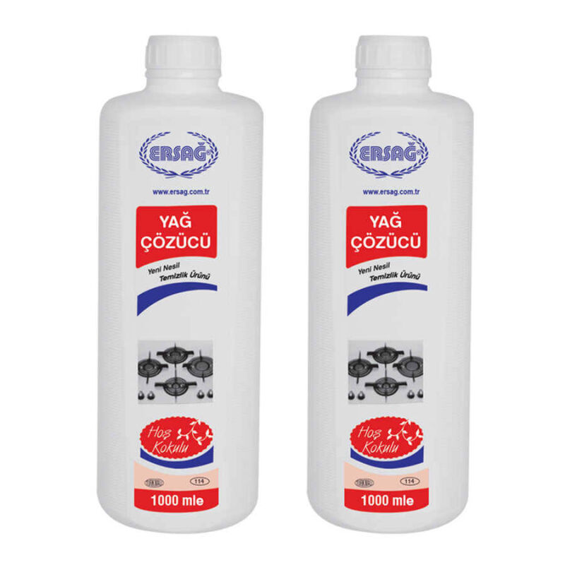 Ersağ Yağ Çözücü 1000 ML. * 2 Adet - 1