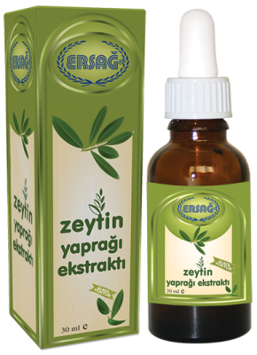 Ersağ Zeytin Yaprağı Ekstraktı Gıda Takviyesi 30 Ml. - 1