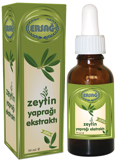 Ersağ Zeytin Yaprağı Ekstraktı Gıda Takviyesi 30 Ml. - 1