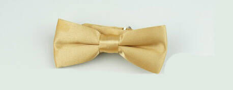 Gold Çocuk Boy Düz Renk Saten Papyon - CP-51 - 1