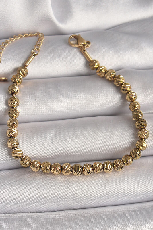 Gold Renk Dorika Model Kadın Bileklik - EBJ250301W31605 - 1
