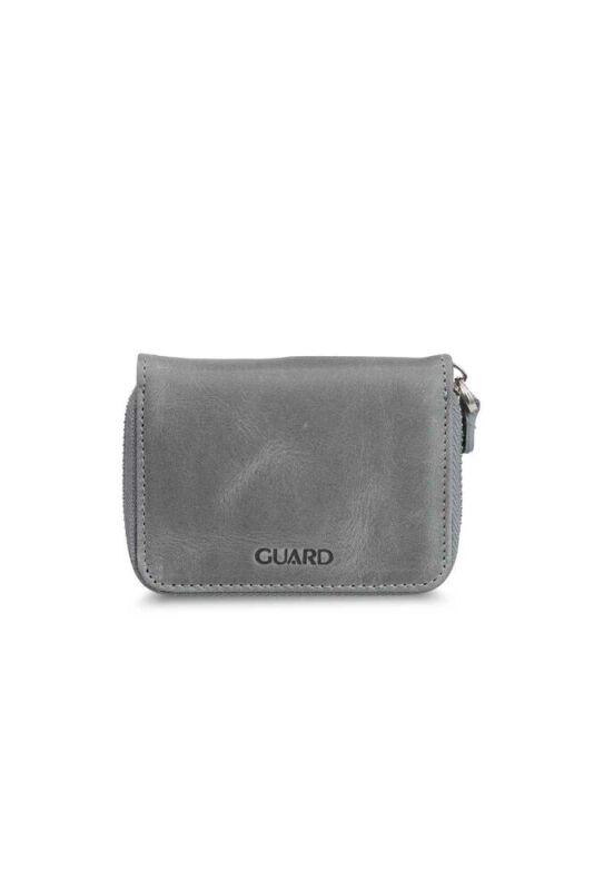 Guard Antik Gri Mini Unisex Bozuk Paralıklı Cüzdan - GRD2403XW22492 - 1