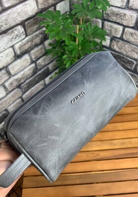 Guard Antik Gri Unisex Deri El Çantası - GRD2403XW22195 - 3