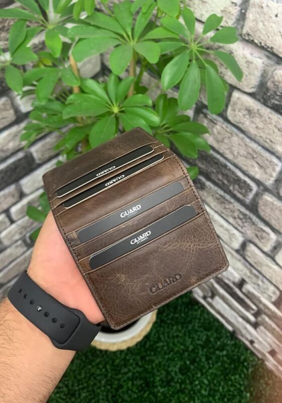Guard Antik Kahve Patlı Tasarım Deri Kartlık - GRD2403XW22435 - 1