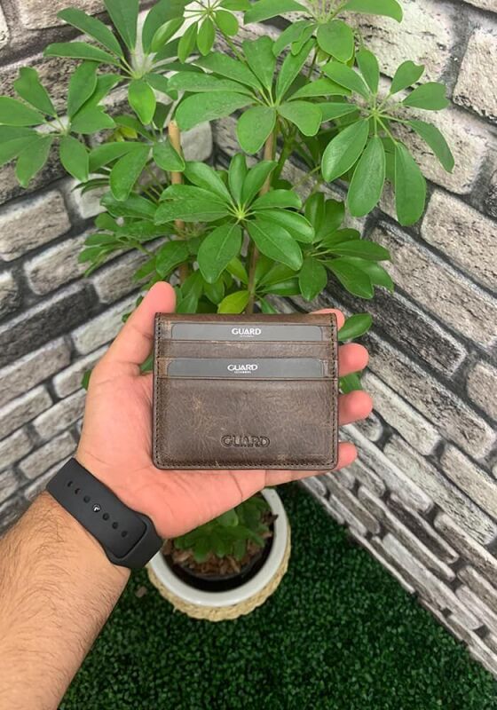 Guard Antik Kahve Patlı Tasarım Deri Kartlık - GRD2403XW22435 - 3