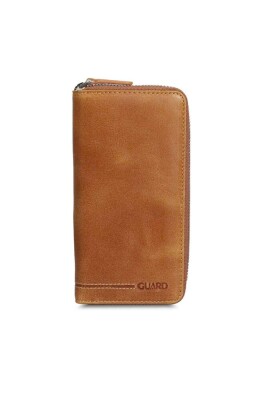 Guard Antik Sarı Fermuarlı Portföy Cüzdan - GRD2403XW22192 - 1