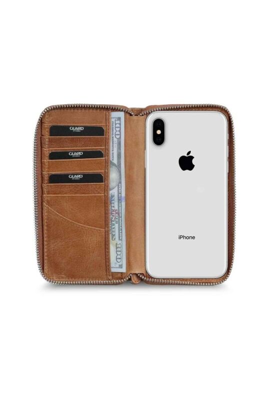 Guard Antik Taba Fermuarlı Portföy Cüzdan - GRD2403XW22193 - 3