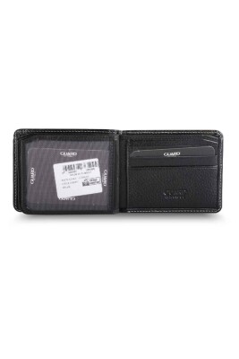 Guard Dikiş Detaylı Siyah Deri Erkek Cüzdanı - GRD2403XW22250 - 4