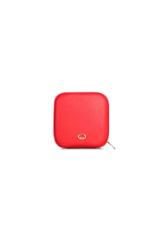 Guard Kırmızı Fermuarlı Deri Mini Aksesuar Çantası - GRD2403XW22212 - 1