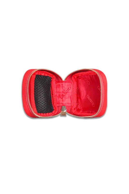Guard Kırmızı Fermuarlı Deri Mini Aksesuar Çantası - GRD2403XW22212 - 2
