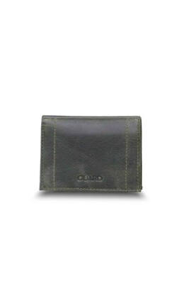 Guard Minimal Antik Yeşil Deri Erkek Cüzdanı - GRD2403XW22417 - 1