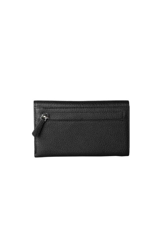 Guard Siyah Çıt Çıtlı Hakiki Deri Bayan Cüzdanı - GRD2403XW22539 - 2