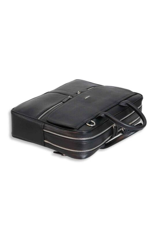 Guard Siyah Mega Boy Laptop Girişli Deri Evrak Çantası - GRD2403XW22132 - 4