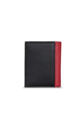 Guard Siyah/Kırmızı Mini Deri Erkek Cüzdan - GRD2403XW22505 - 2