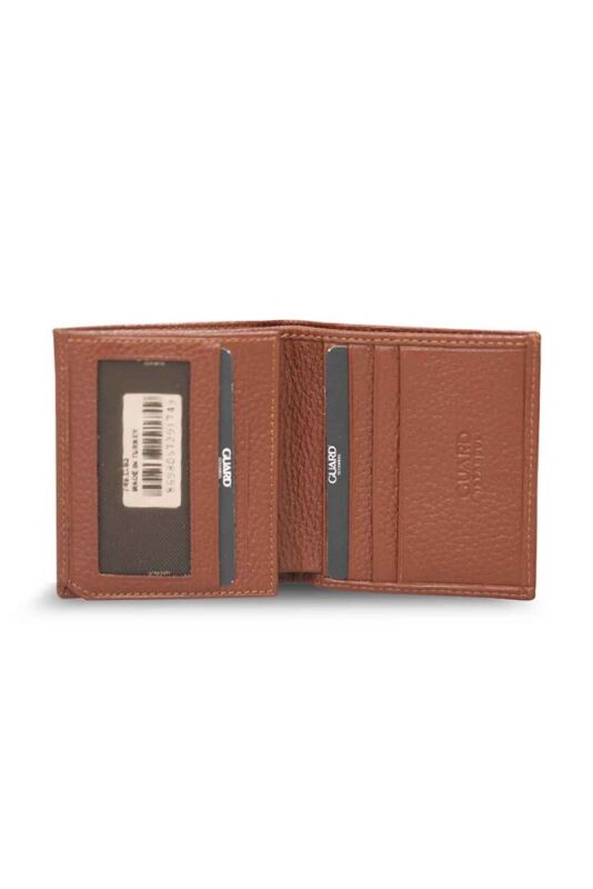 Guard Taba Çok Bölmeli Mini Deri Erkek Cüzdanı - GRD2403XW22269 - 2