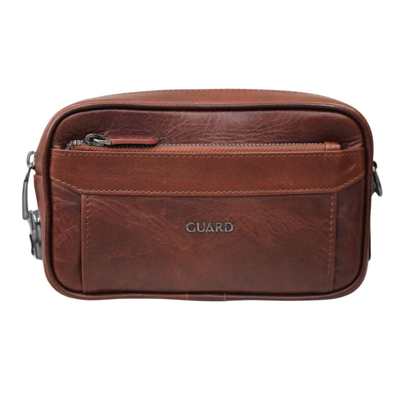 Guard Taba Hakiki Deri Şifreli Unisex El Çantası - GRD250308WT1859 - 1