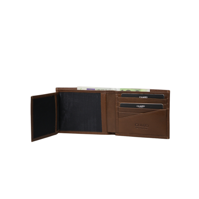 Guard Taba Hakiki Deri Yatay Model Klasik Erkek Cüzdanı - GRD250322WT1834 - 3