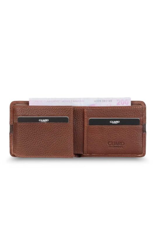 Guard Taba Spor Şeritli Deri Erkek Cüzdanı - GRD2403XW22526 - 2
