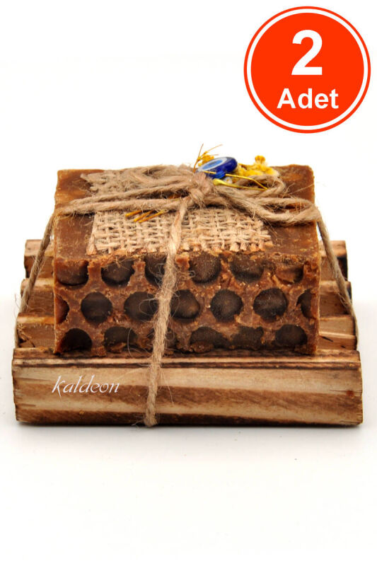 Hediyelik Ardıç Katranı Sabunu El Yapımı Doğal Paletli 110 G x 2 Adet - 1