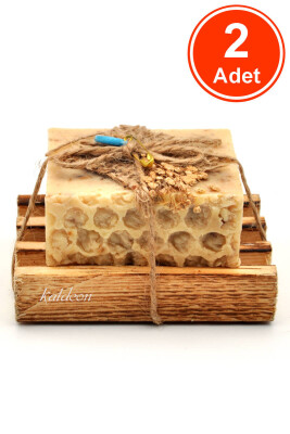 Hediyelik Çörekotu Yağı Sabunu El Yapımı Doğal Paletli 110 G x 2 Adet - 1