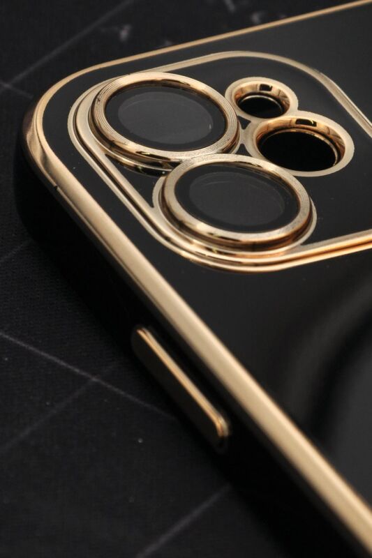 iPhone 11 Uyumlu MagSafe Özellikli Siyah Renkli Lens Korumalı Kılıf - 3