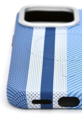 iPhone 16 Pro Uyumlu Dijital Desenli MagSafe Şarj Özellikli Silikon Kapak Kılıf - 4