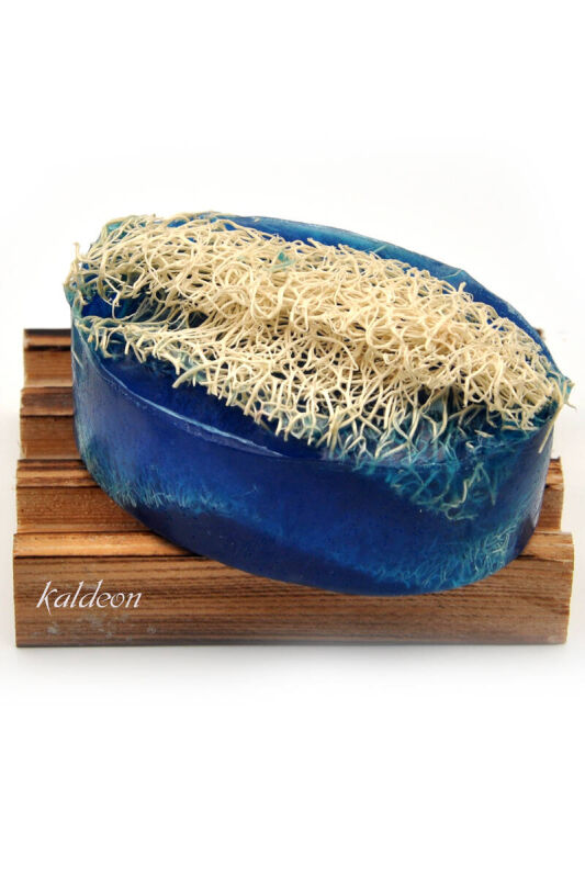Kabak Lifli El Yapımı Doğal Argan Yağı Sabunu 120 G x 3 Adet - 2