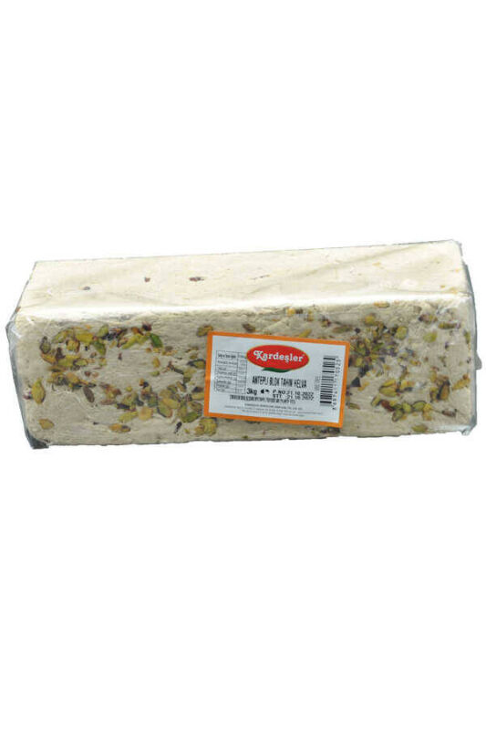 Kardeşler Antep Fıstıklı Tahin Helva Blok 3 KG - 1