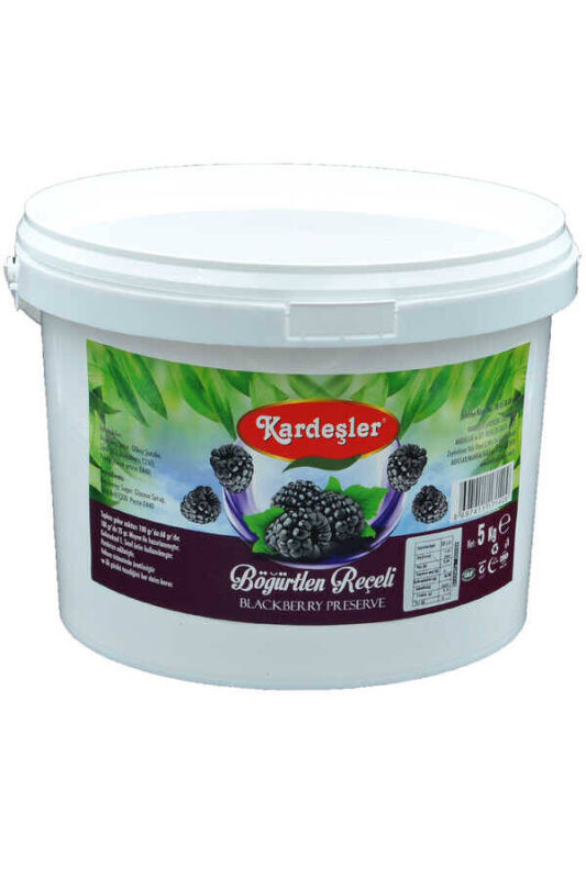 Kardeşler Böğürtlen Reçeli Kova 5 Kg - 1
