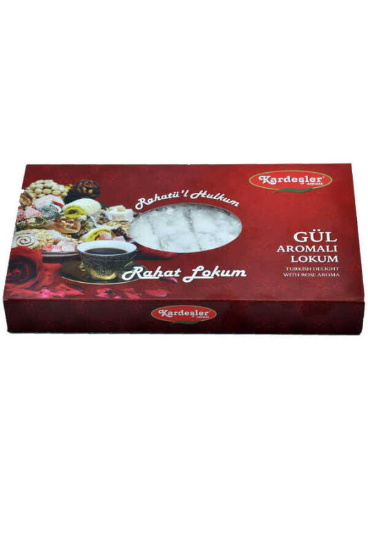 Kardeşler Gül Aromalı Hediyelik Lokum 700 G - 1