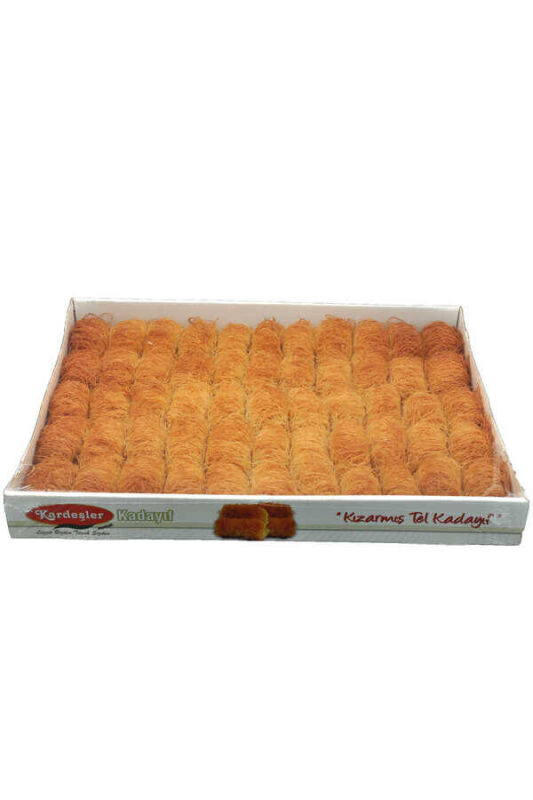 Kardeşler İnce Sarma Kızarmış Tel Kadayıf Kutu 700 G - 1