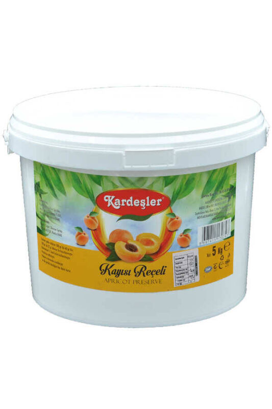 Kardeşler Kayısı Reçeli Kova 5 Kg - 1