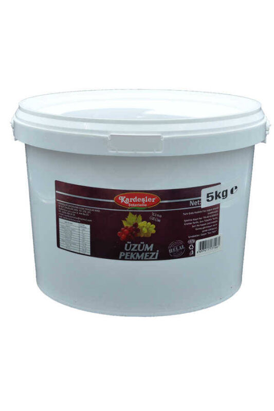 Kardeşler Üzüm Pekmezi (%100 Üzüm) Kova 5 KG - 1
