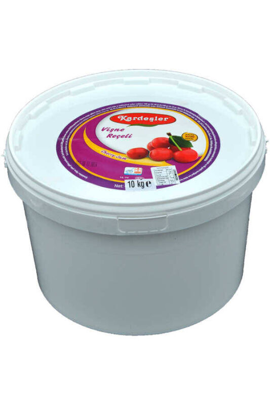 Kardeşler Vişne Reçeli Kova 10 Kg - 1