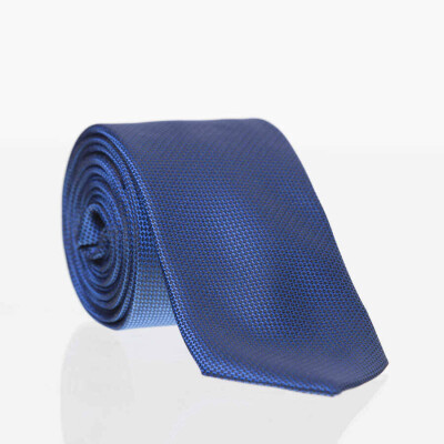 Saks Slim Fit Düz Renk Dokuma Kravat / DDK-27 - 1