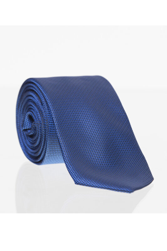 Saks Slim Fit Düz Renk Dokuma Kravat / DDK-27 - 1